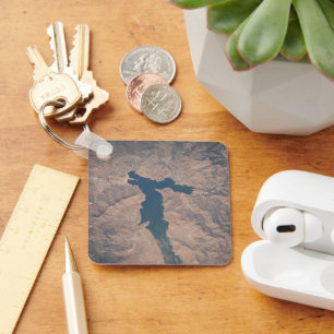 July 4, 2019 - Lake Isabella In California. Key Ring