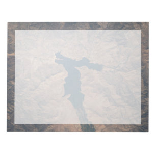 July 4, 2019 - Lake Isabella In California. Notepad