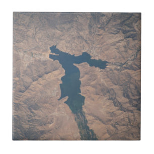 July 4, 2019 - Lake Isabella In California. Tile