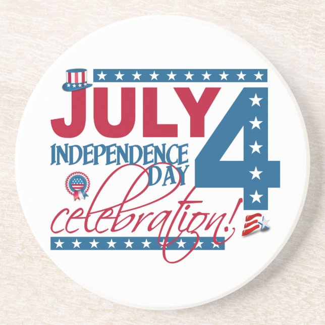 JULY 4 Celebration coaster (Front)