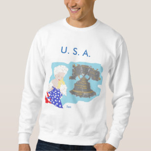 July 4 TH Men's Basic Sweatshirt / U.S.A.