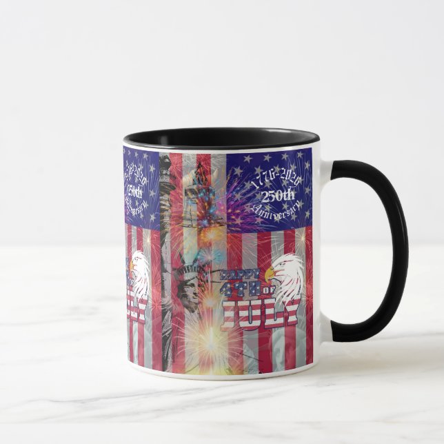 July 4th 250th America Anniversary  Mug (Right)