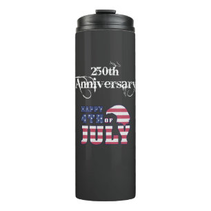  July 4th 250th Anniversary Thermal Tumbler