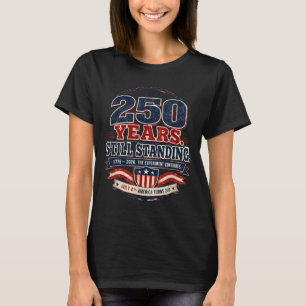 July 4th Aamerica Turns 250 Vintage Patriotic T-Shirt