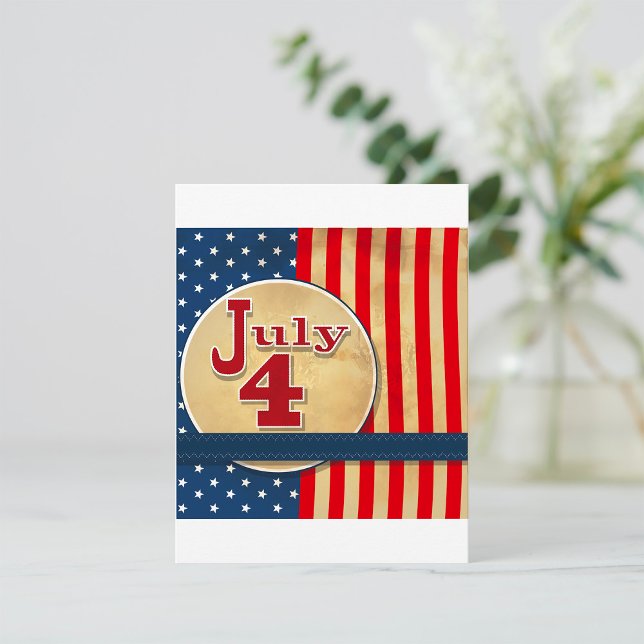 July 4th American Flag Invitations (Creator Uploaded)