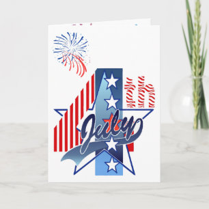 JULY 4th BIRTHDAY by SHARON SHARPE Card