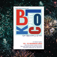July 4th Block Fest Retro Type Neighbourhood Party
