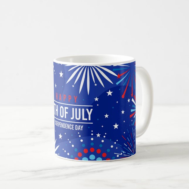 July 4th Coffee Mug (Front Right)