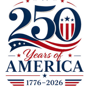 July 4th Family Freedom Faith, 250th Birthday  T-Shirt