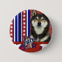 July 4th Firecracker - Shiba Inu - Yasha