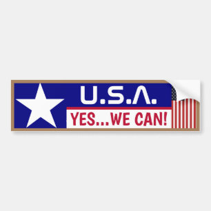 July 4th gear bumper sticker