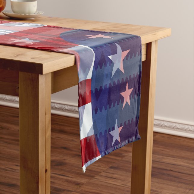 July 4th holiday 001 short table runner (In Situ)