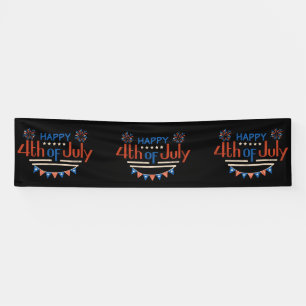 July 4th Independance Day 2.5x10 Vinyl Banner