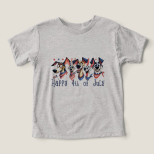 July 4th. Independence Day. Funny Dogs