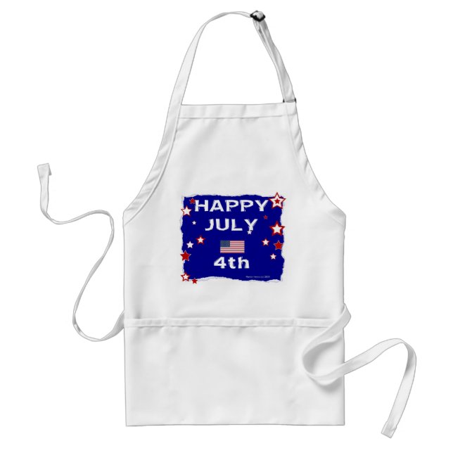 July 4th (Independence Day) Standard Apron (Front)