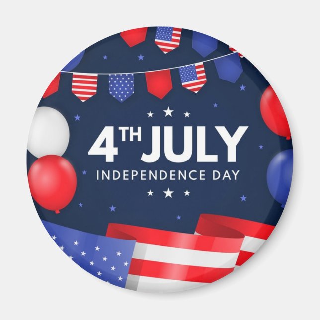 July 4th Magnet (Front)