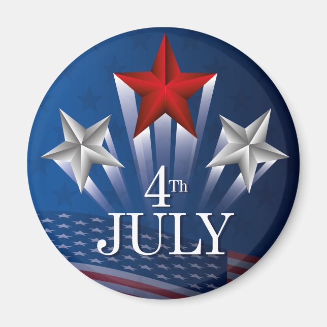 July 4th Magnet (Front)