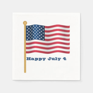July 4th napkin
