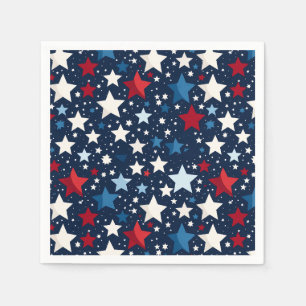 July 4th Paper Napkins