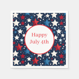 July 4th Paper Napkins