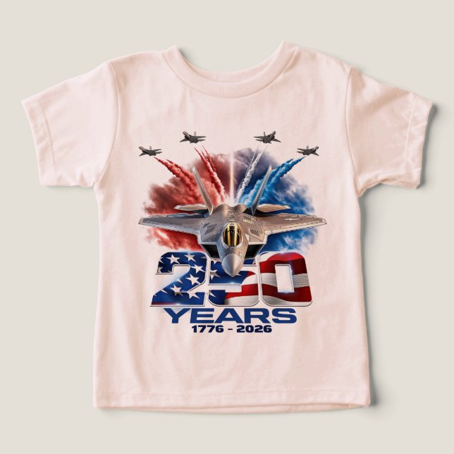 July 4th Patriotic 250 Year Birthday (Design Front)
