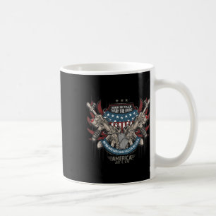 July 4th Patriotic America Military Veteran Indepe Coffee Mug