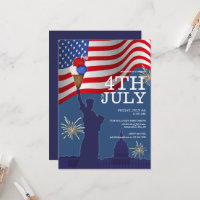 July 4th Pool BBQ Cookout Ice Cream Family Party