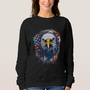 July 4th Product  Patriotism, American Flag_3 Sweatshirt