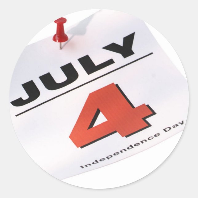 July 4th - Sticker (Front)