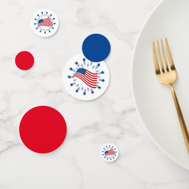 July 4th Table Confetti (Group)