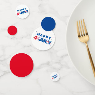 July 4th Table Confetti