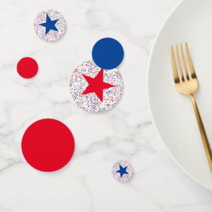July 4th Table Confetti