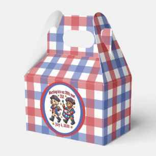 July 4th USA 250th Anniversary Semiquincentennial  Favour Box