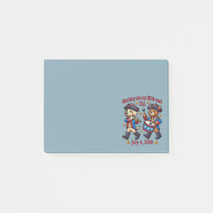 July 4th USA 250th Anniversary Semiquincentennial Post-it Notes