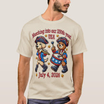 July 4th USA 250th Anniversary Semiquincentennial 