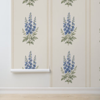 July birth flower,larkspur print birth flower art wallpaper