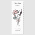 July Birth Month Flower Personalised