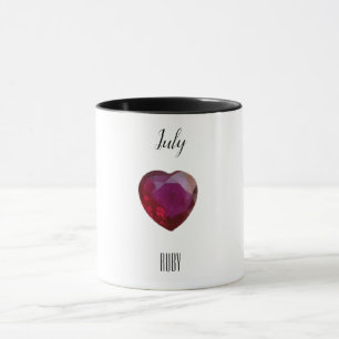 July Birth Mug