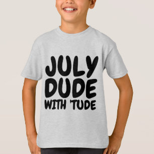 JULY Birthday Men's & Boys T-shirts