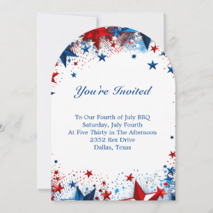 July Fourth Invitation