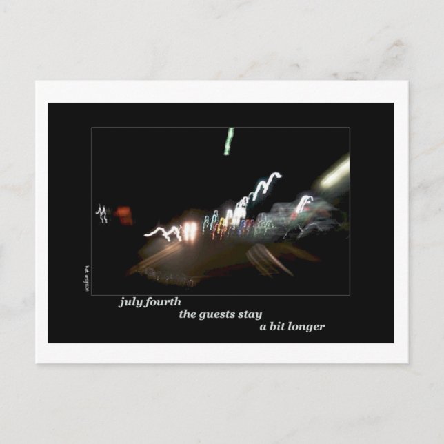 July Fourth Postcard (Front)