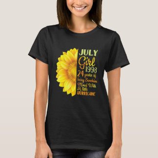 July Girl 1998 24 Years Of Being Sunshine Mixed A T-Shirt