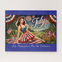 July Independence Pin-Up Celebration