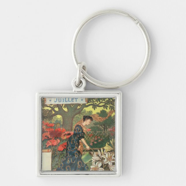 July Key Ring (Front)