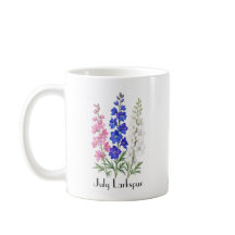 July Larkspur Flowers