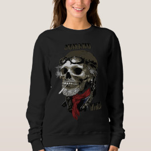 Jumano American Indian Tribe Motorcycle Biker Old Sweatshirt