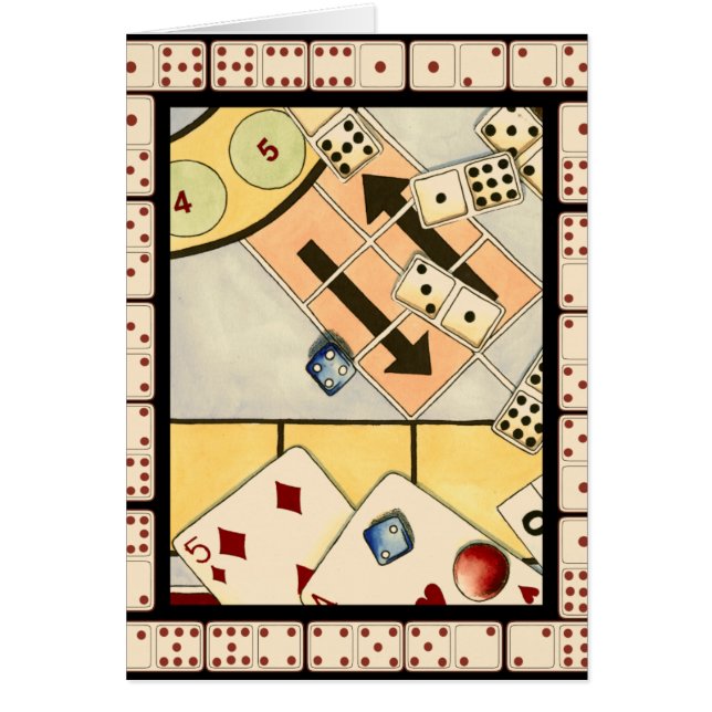 Jumbled Assortment of Games of Chance (Front)