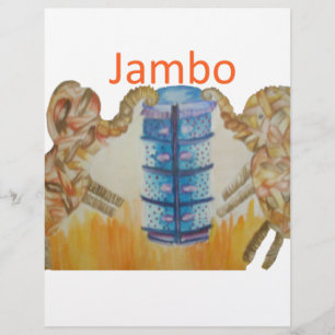 Jumbo Baby Kids Jambo African Elephant Design