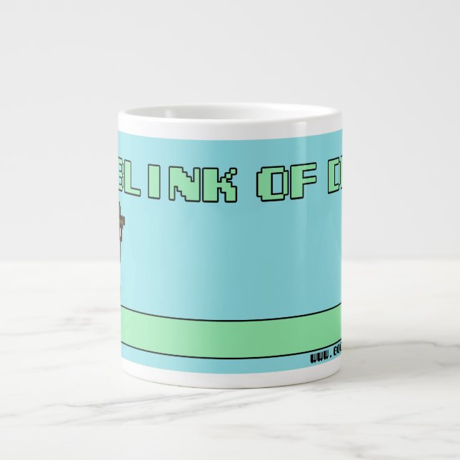 Jumbo Blink of Death Mug (Front)