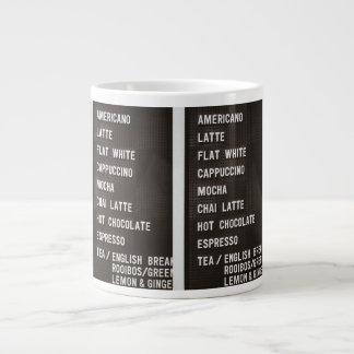 JUMBO café drinks board mug